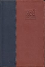 Kunstleder Blau Rot